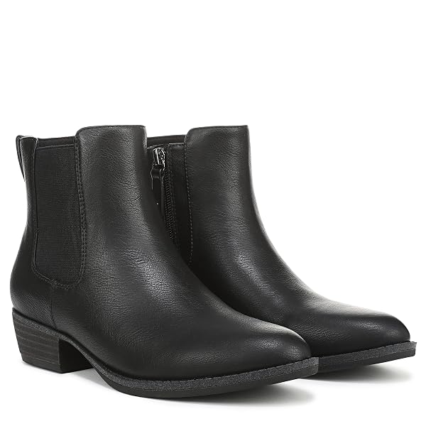 DR. SCHOLL’S WOMEN’S MARA FASHION BOOT BLACK SMOOTH 10 M