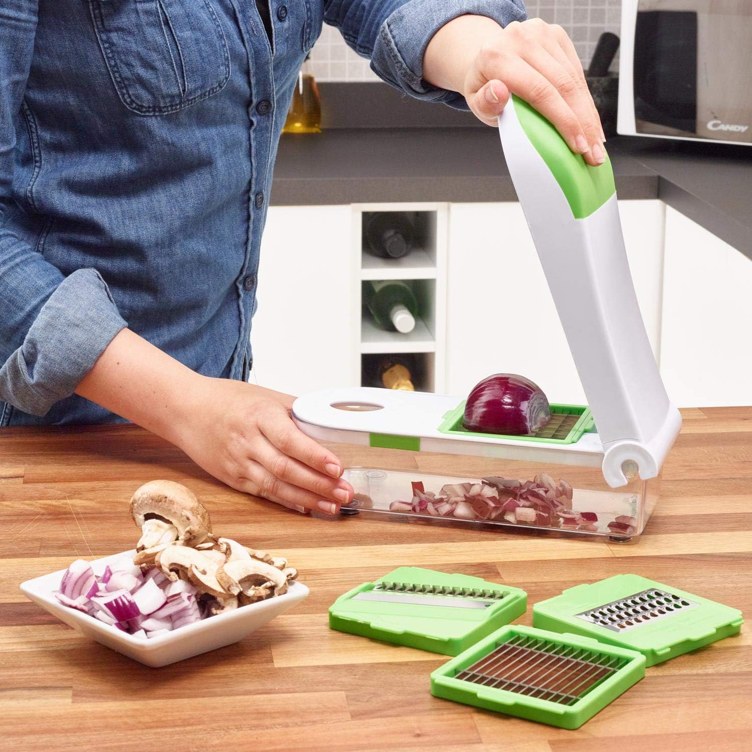 Vinsani® MultiFunctional Grater Tool Mandoline Fruit Vegetable Cutter