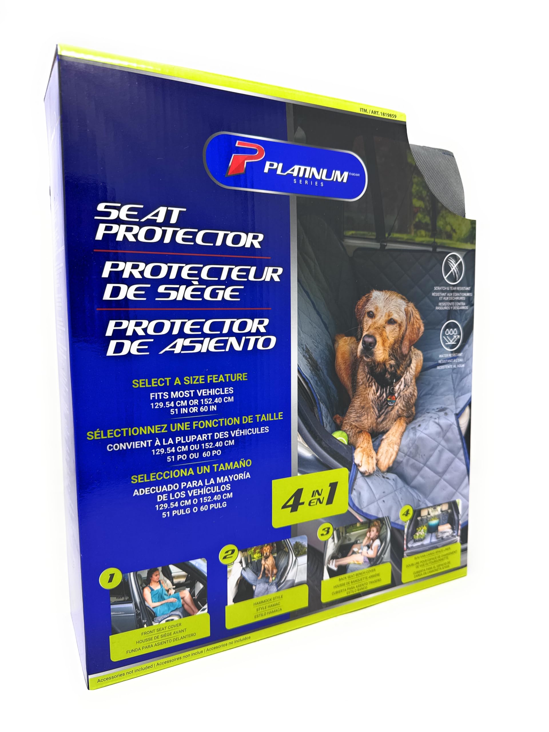 Photo 1 of Machimpex Platinum Series Seat Protector Two Sizes fits Most Cars & SUV’s