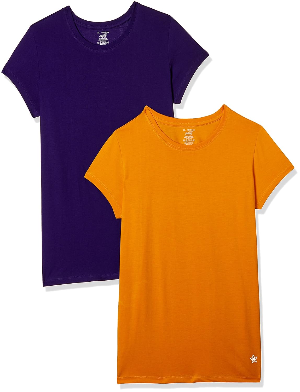 dollar missy women's cotton top (pack of 2)