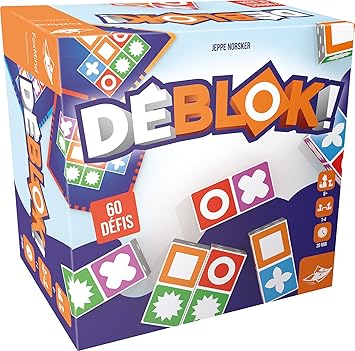 Deblok Asmodee Jeu De Societe Jeu D Observation Et De Rapidite Jeu De Logique Amazon Fr Jeux Et Jouets