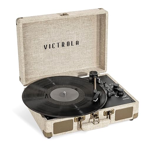 Victrola Journey+ Signature Turntable Record Player 33-1/3, 45