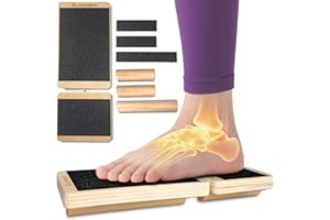 Evomake Foot Strengthener - Ankle Balance Board for Plantar Fasciitis, Foot Arch Stretcher, Sprained Ankle Recovery, Stabilit
