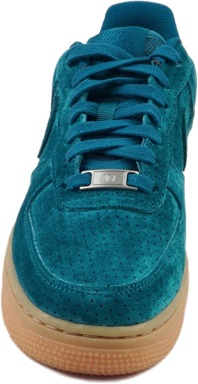 blue suede air force ones