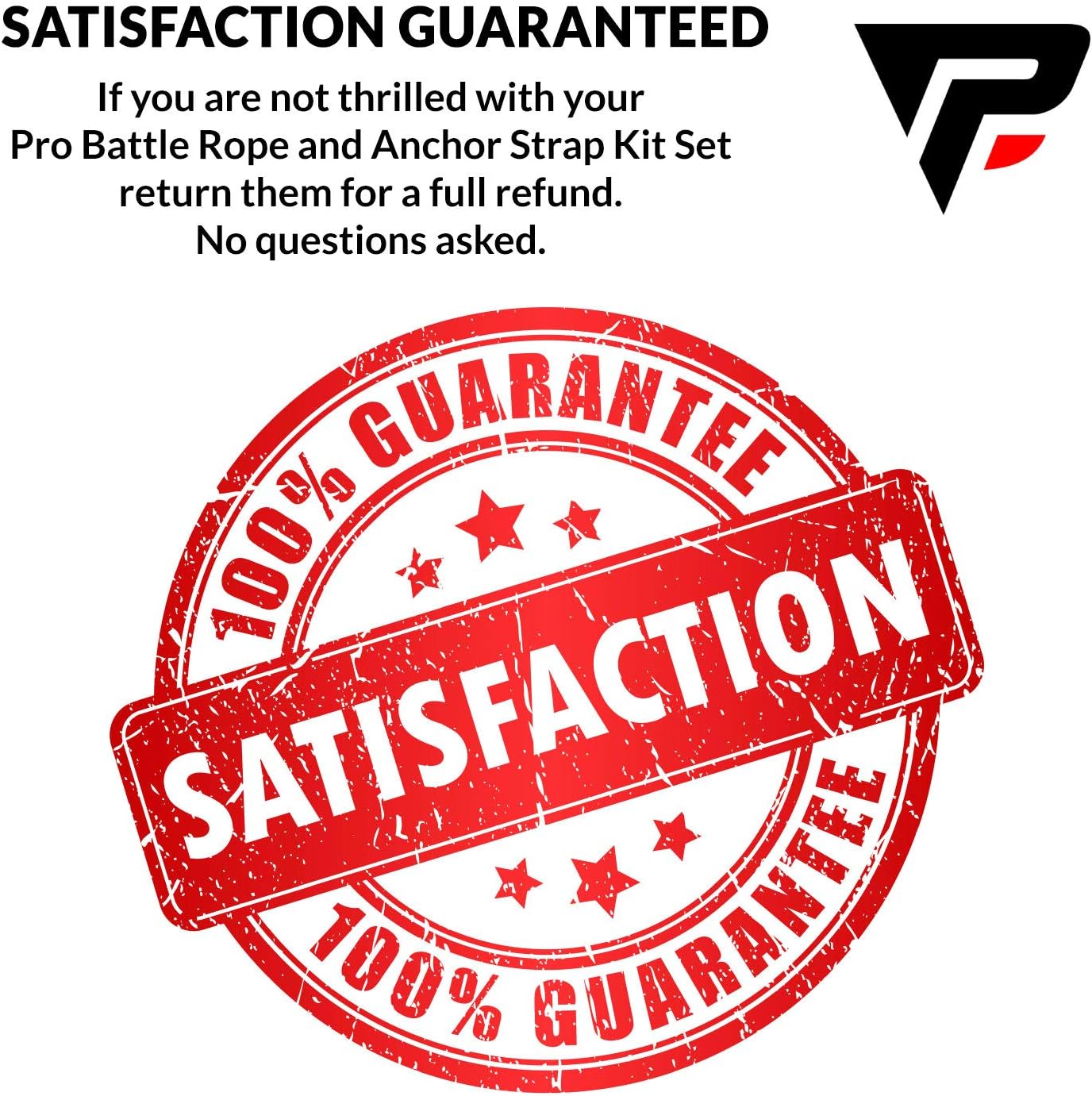 Pro Battle Ropes with Anchor Strap Kit - Upgraded Durable Protective Sleeve - 100% Poly Dacron Heavy Battle Rope for Strength Training, Cardio Workout, Crossfit, Fitness Exercise Rope : Sports & Outdoors