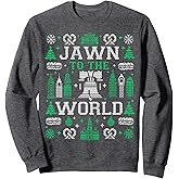 JAWN to the WORLD Philly Fan Philadelphia Ugly Christmas Sweatshirt
