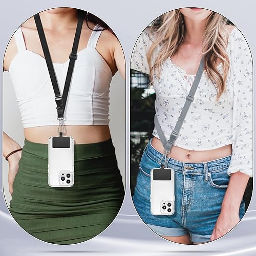 ROCONTRIP Phone Lanyard 2X Crossbody Cell Phone Strap with Phone