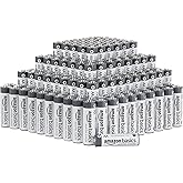 Amazon Basics 200-Pack AA Industrial Alkaline Batteries, 1.5 Volt, 5-Year Storage Shelf Life, Long-Lasting Power