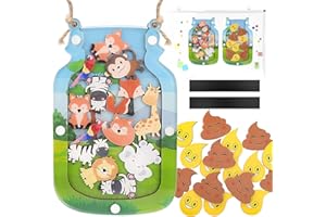 Reward Jar for Kids, Potty Training Toilet Chart with Magnetic, Kids Behavior Reward Jars, Classroom Management Tool, Motivat