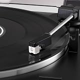 Audio-Technica AT-LP60X-BK Fully Automatic Belt-Drive Turntable Black view 6