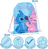 Disney Stitch Drawstring Bag Gym Kit PE School Backpack view 6
