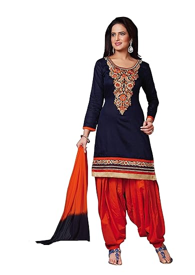 Oomph! Womens Cotton Dress Material