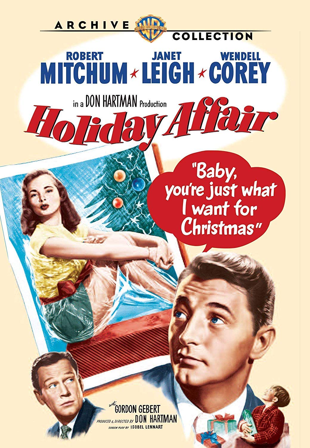 Amazon.com: Holiday Affair (1949): Robert Mitchum, Janet Leigh, Wendell