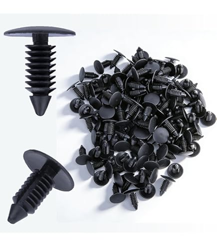 Amazon.com: uxcell 100Pcs Plastic Trim Clips Rivets Bumper Door