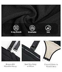 WANFISTO Tummy Control Shapewear for Women - Butt