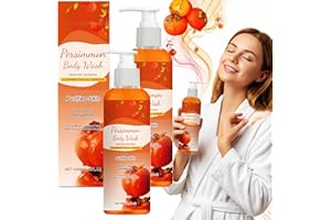 Swarva Persimmon Body Wash Swarva Persimmon Soap for Old People Smell Body Odor Handmade Natural Moisturizing Soaps for Face 
