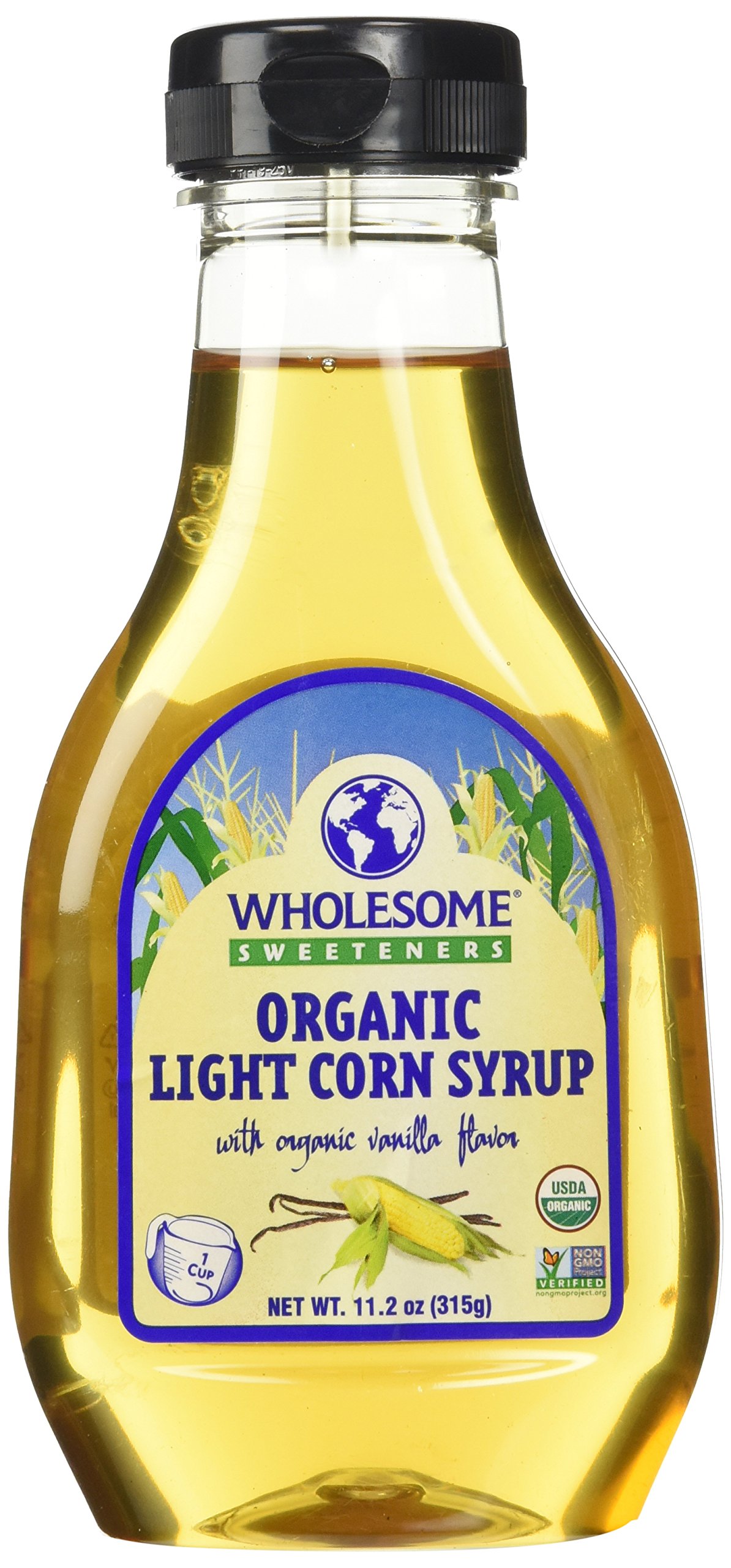 Wholesome Sweeteners Organic Light Corn Syrup, 11.2 Ounce