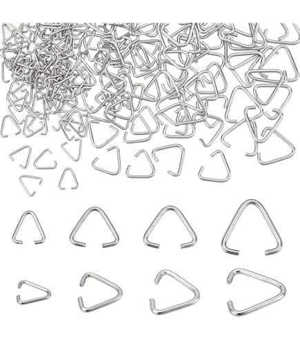 100 Pezzi Anelli di Salto Aperti, Open Jump Rings, Anelli di Salto