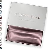 Colorado Home Co Mulberry Silk Pillowcase, Deep Mauve, Queen Size, 22 Momme, 100% Natural Silk, Anti-Aging, Anti-Acne, Dual Sided, 20" x 30"