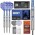 TARGET Darts Josh Rock 80% Tungsten Steel Tip Darts Set, 22G/23G/24G | Professional Accessories Dart Kit, Pro Grip Shafts, Pro Ultra Flights, Dart Wallet Included