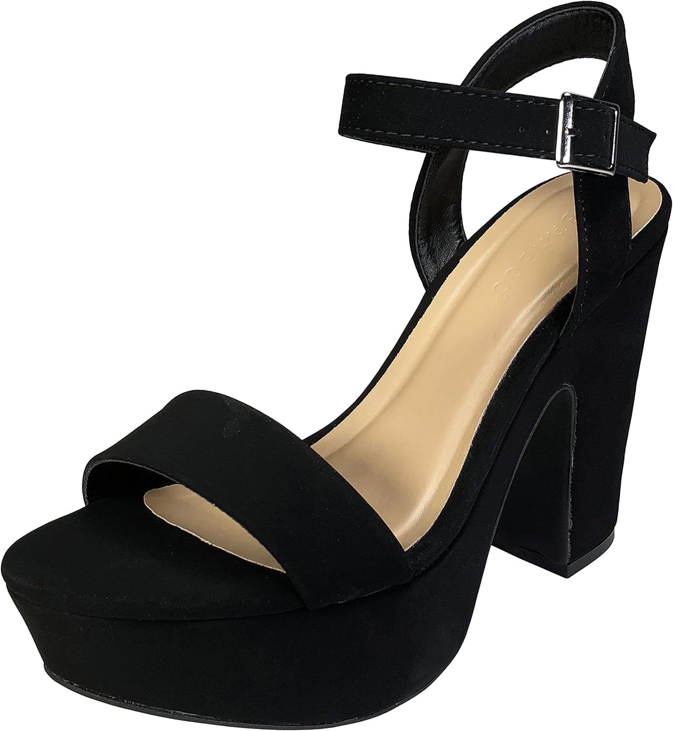 bamboo brand platform sandals