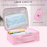 LJAPPLIED First Aid Kit Bags 2Pcs Pink Oxford Cloth Waterproof Portable Travel view 4