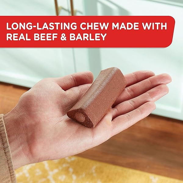 NUTRISH SOUP BONES PREMIUM DOG CHEWS WITH REAL BEEF AND BARLEY, 11 CHEWS, PACKAGING MAY VARY (RACHAEL RAY)