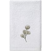 Avanti Linens - Fingertip Towel, Soft & Absorbent Cotton Towel, Fall Inspired Bathroom Decor (Ombre Leaves Collection)