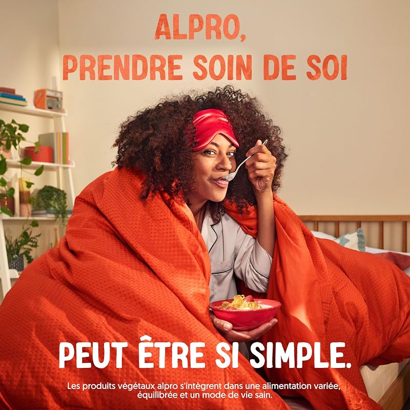 - Boisson végétale - Soja sans sucres - 1L - Lot de 8x1L
