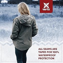 Vertx Fury Hardshell Womens Lightweight Zipped Rain