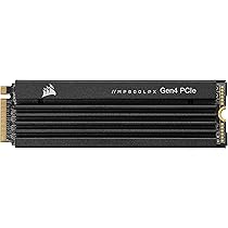 Corsair MP600 PRO LPX 1TB M.2 NVMe PCIe x4 Gen4 SSD - Optimized