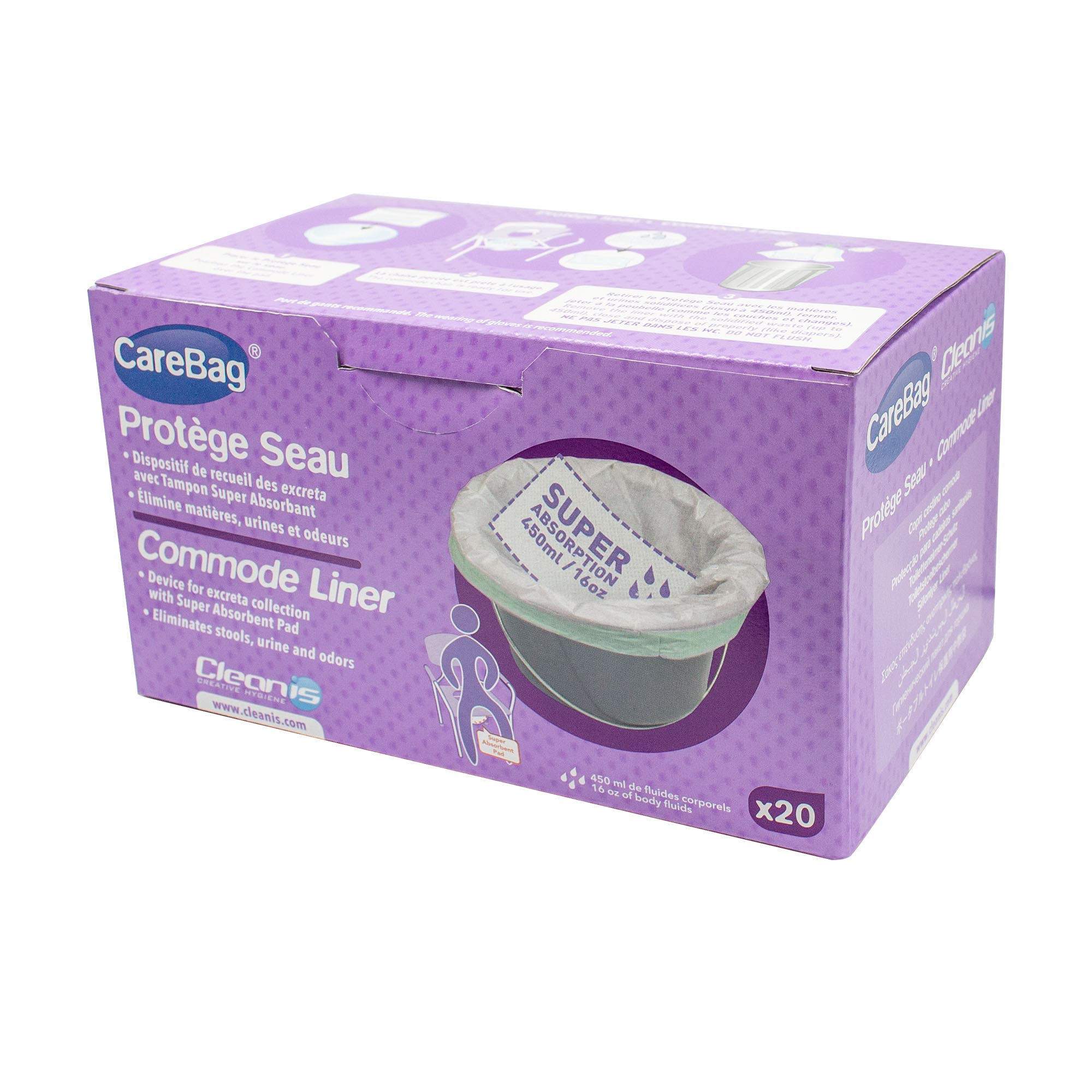 Drive Medical Folding Bedside Commode Seat with Commode