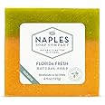 Naples Soap Company Natural Shea Butter and Olive Oil Soap Bar – Antioxidant-Rich Soap Bar Naturally Moisturizes for Smooth, Supple Skin – No Harmful Ingredients – Florida Fresh, 4.5 oz