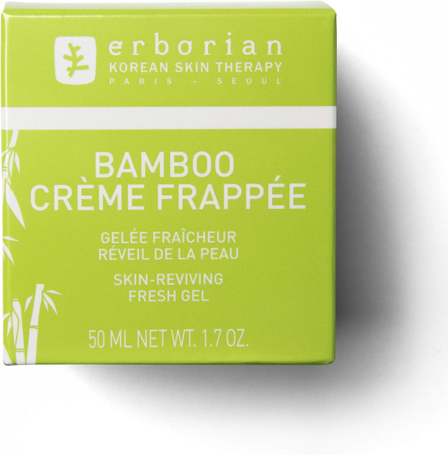 Erborian - Bamboo Cream Frappée - Skin Reviving Fresh Gel - Immediate Boost to the Skin - Korean Skin Care - 50ml - Image 3