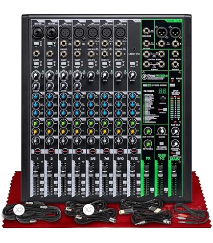 Amazon.com: Audiosavings Bundle: (1) Mackie ProFX30v3 30 Channel 4