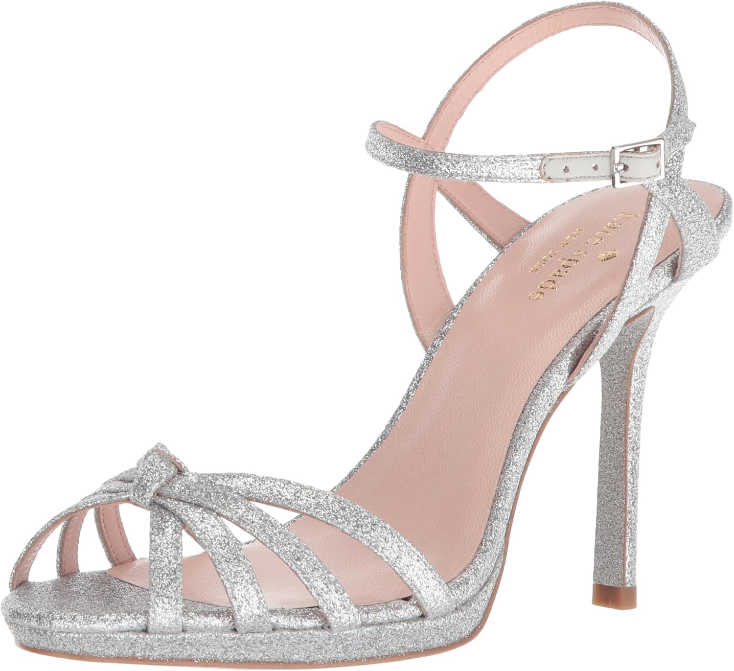 kate spade silver heels