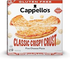 Cappellos Five Cheese Crispy Crust Pizza, 18 OZ
