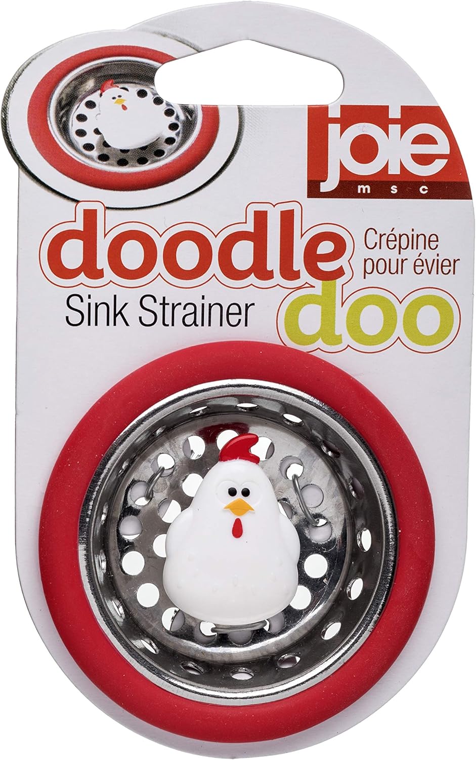 Joie Kitchen Gadgets 89346 Doodle Doo Chicken Sink Strainer EU Size