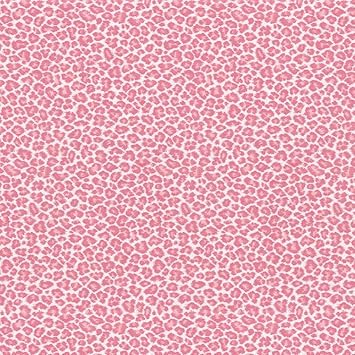 Hot Pink Leopard Fabric By The Yard Amazon Co Uk Kitchen Home