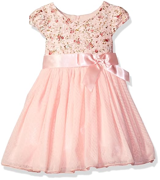 bonnie jean short sleeve party dress