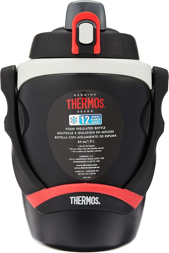 Thermos FPG1901BK4 Hydration Bottle, 64 oz, Black Amazon.ca Home