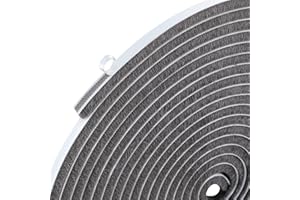 COUMENO Door Gap Sliding Window High Viscosity Sealing Strip (0.4inx0.4inx33FT), Shock Absorbing Buffer Sound and Noise Reduc