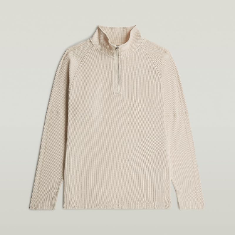 T-shirt Tweeter Homem com Meio Fecho, Branca (dk talc D26866-E176-A488), L