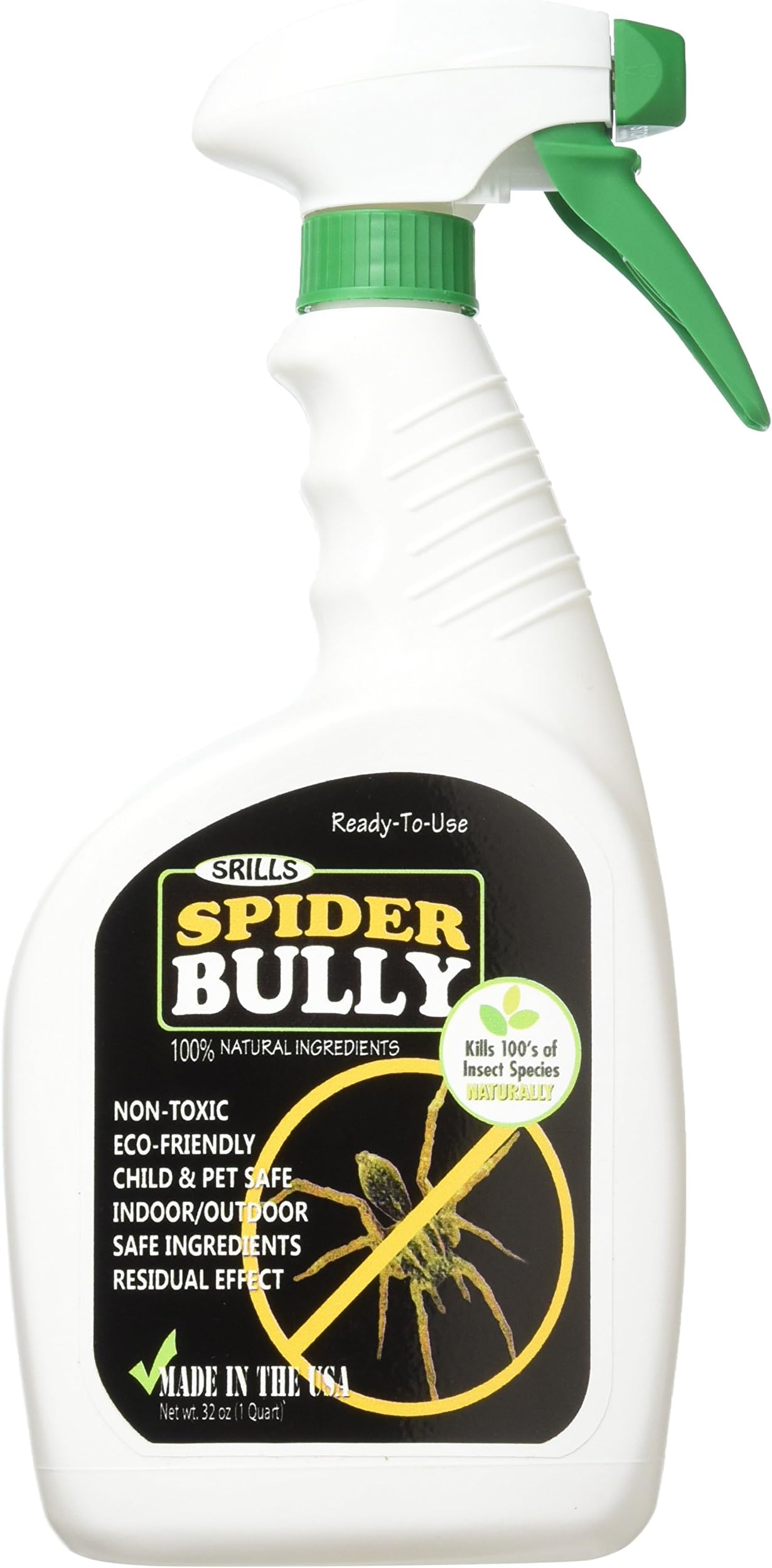 SRILLS 1016 All Natural Spider Bully, 32 oz