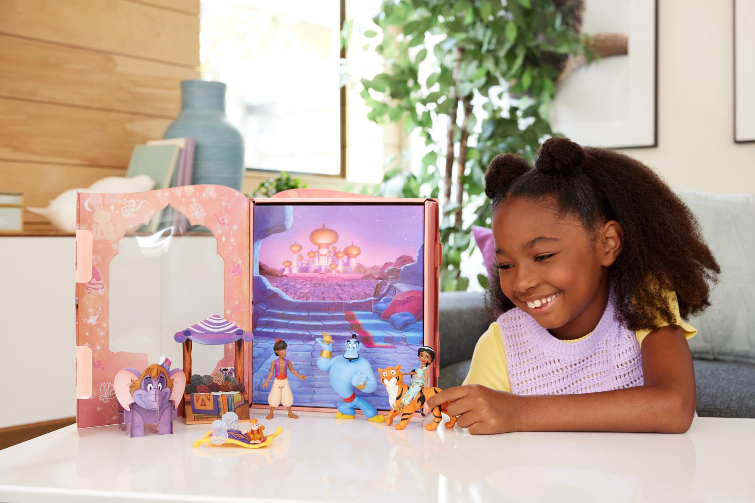 Mua Mattel Disney Princess Jasmine Storybook Set with 6 Key Characters(02)