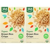 365 by Whole Foods Market, Organic Brown Rice Crisps Cereal, 12 Ounce (Pack of 2)