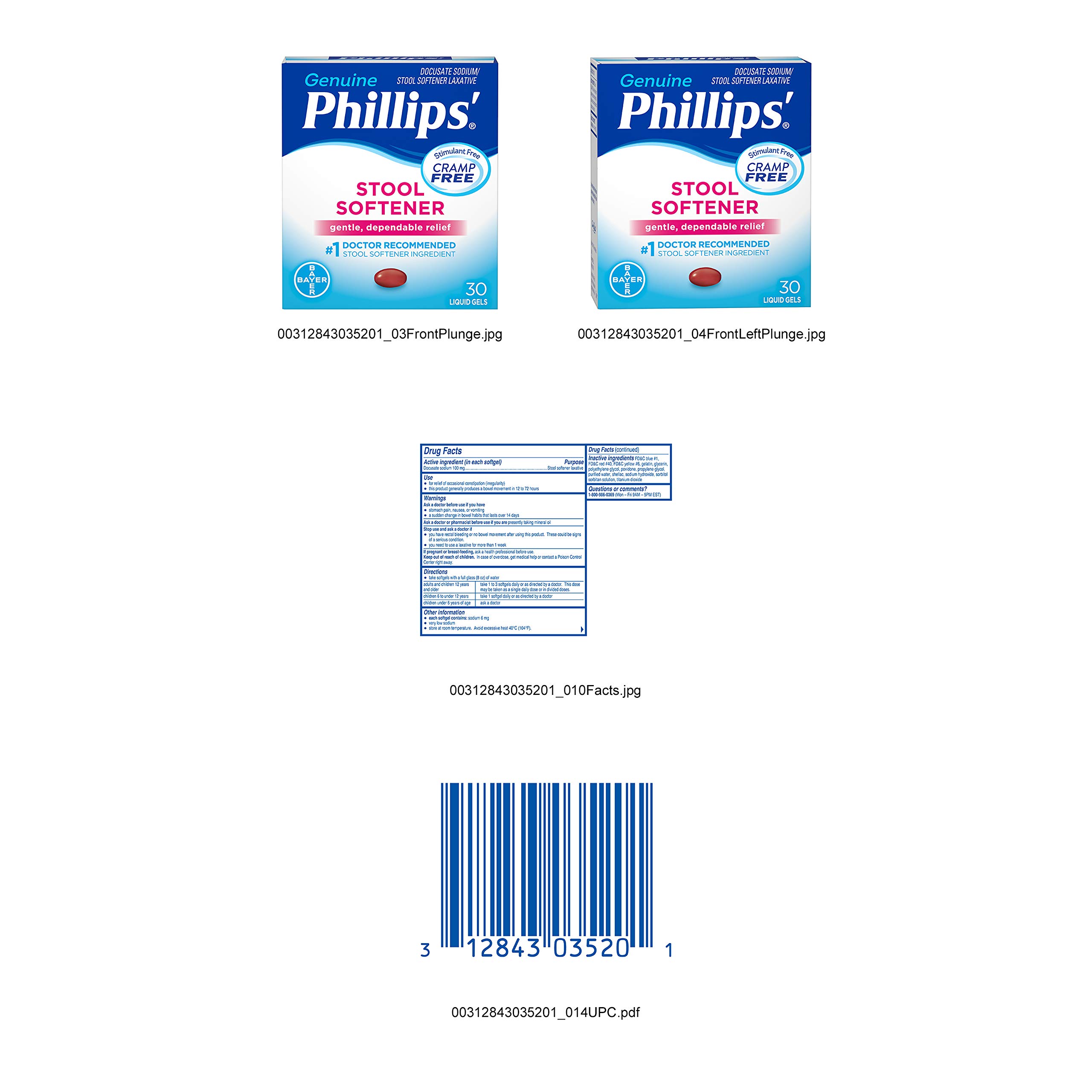 Phillips' Stool Softener, Old Packaging