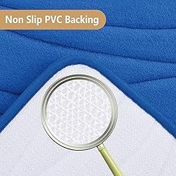 Buganda Memory Foam Bathroom Rug Mat 59x20, Extra