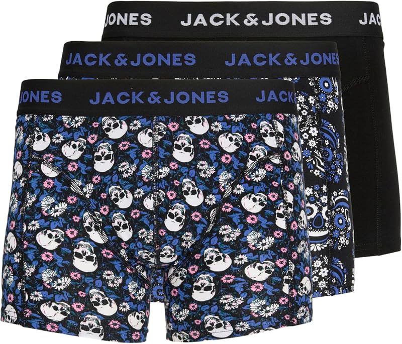 Jacflower Skull Trunks 3 Pack Sn