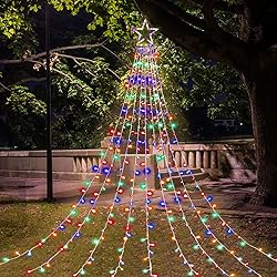 Christmas Decorations Star String Lights,320 LED